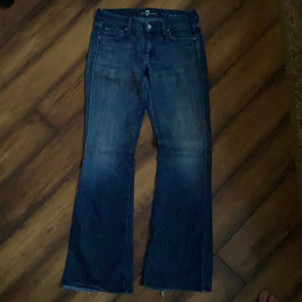 7 for all Mankind sz 27 “A” pocket